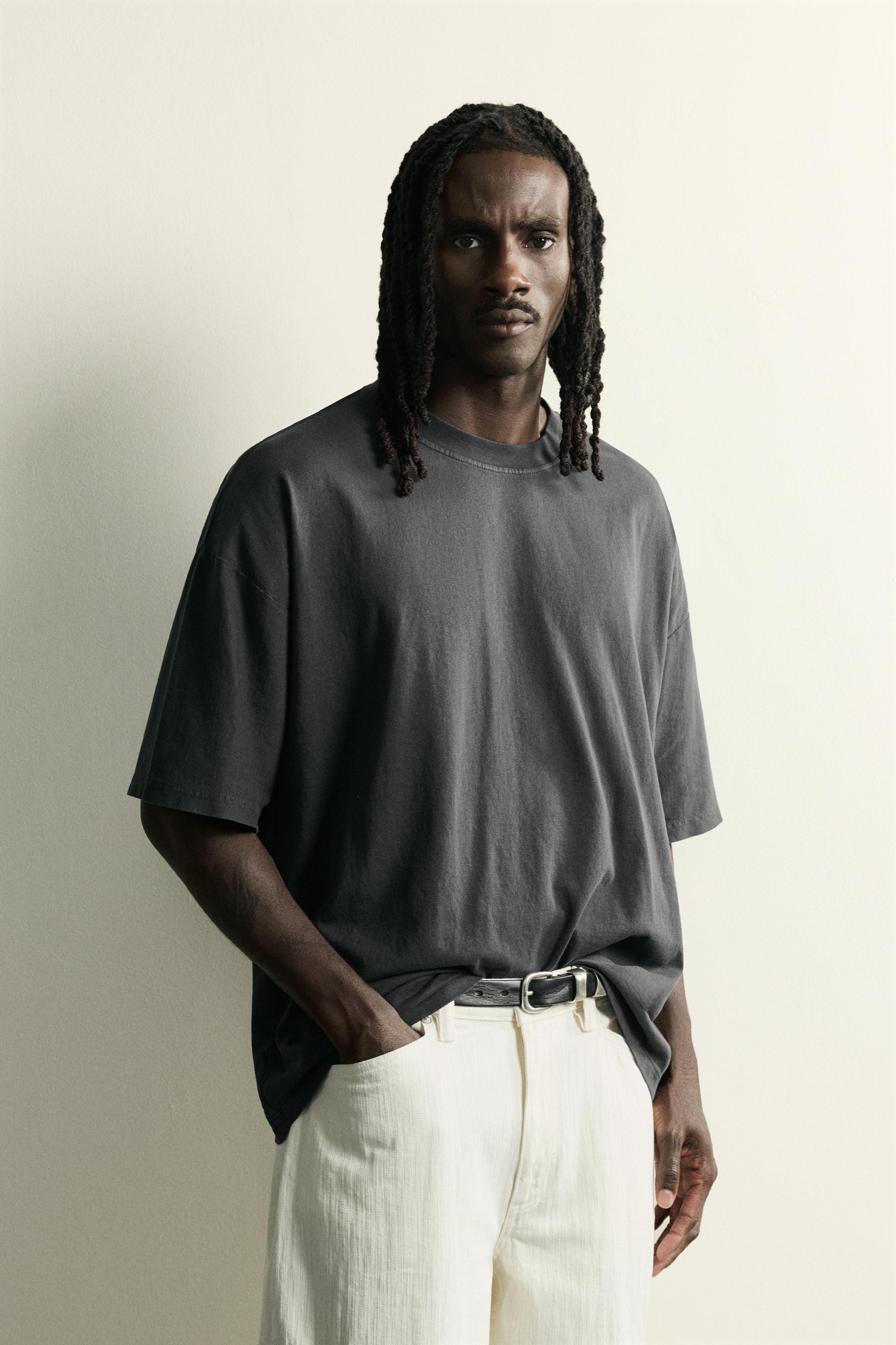 BASIC WASHED RELAXED FIT T-SHIRT